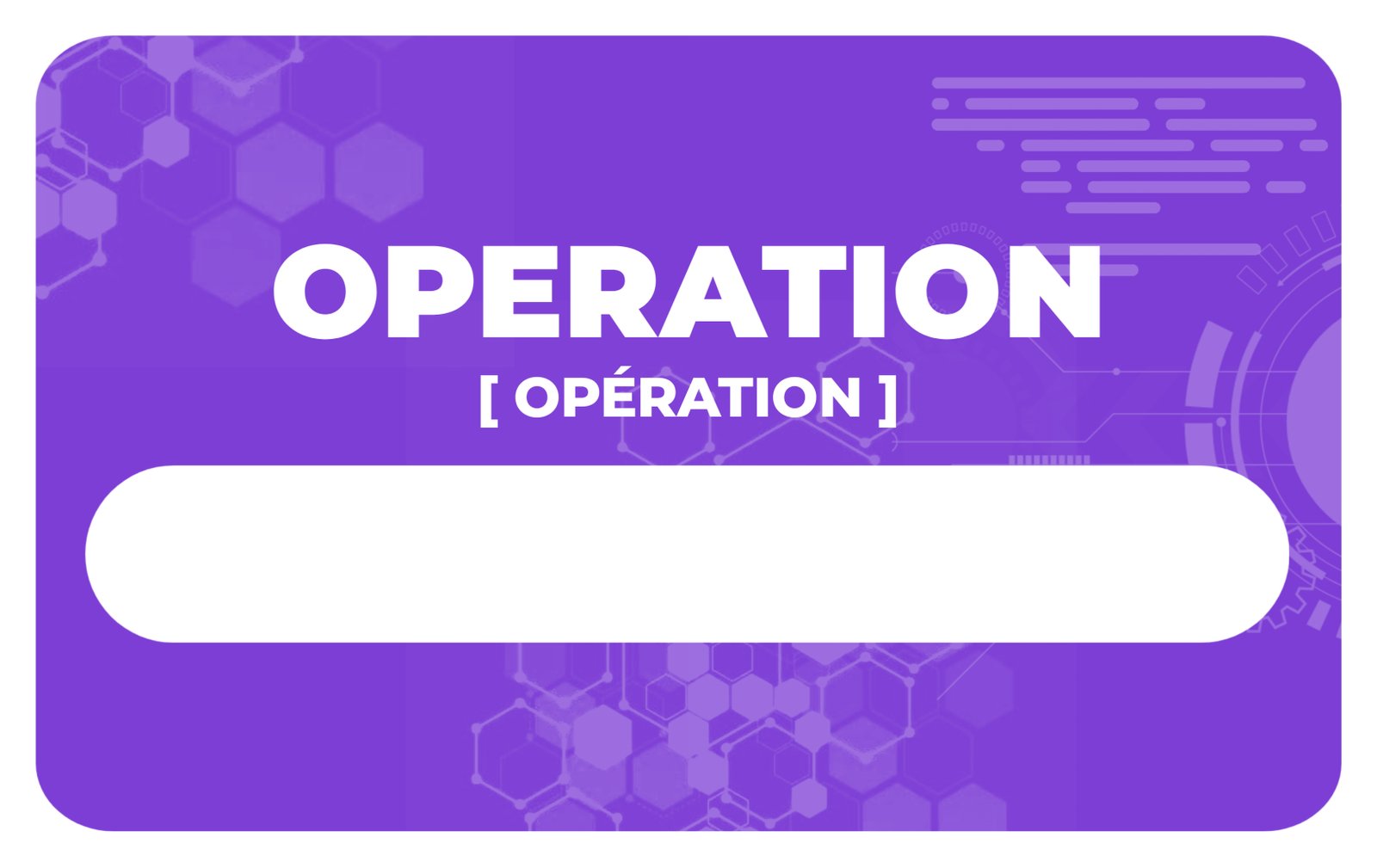 operation
